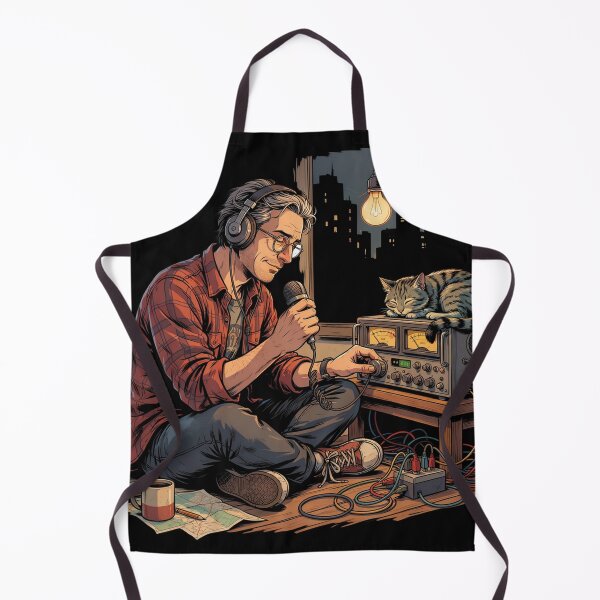 Item preview, Ham Radio - Operator During Power Outage designed and sold by ArcticFoxStudio.