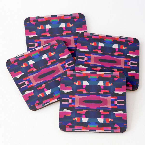 Item preview, Abstract Geometric Vibrant Neon Color Blocks designed and sold by vibrants.