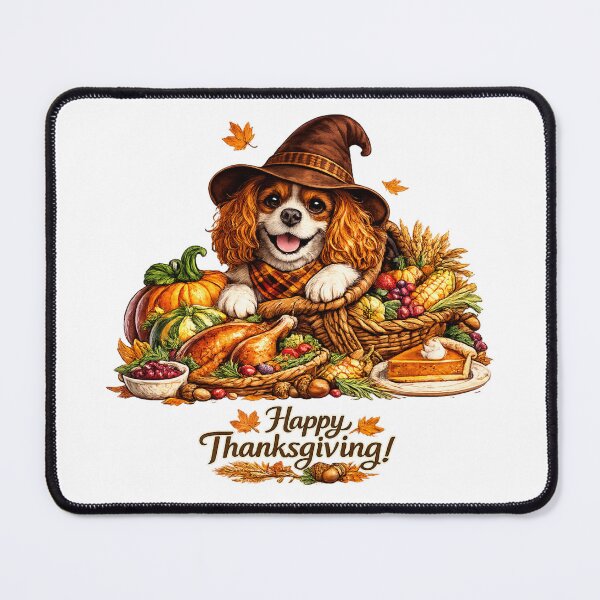 Item preview, Thanksgiving Blenheim Cavalier designed and sold by SpottyRainbow.
