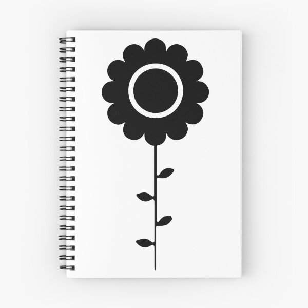 Item preview, Copy of Minimalist Retro Flower Folk Art Black Graphic 2 designed and sold by ZorianArt.
