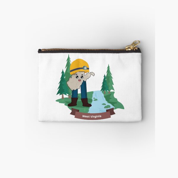 Item preview, West Virginia Mountain Adventure Cute Cartoon Character designed and sold by Travel.Art.