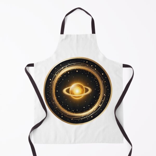 Item preview, Golden Galaxy Luxury Cosmic Space Emblem designed and sold by simaso.