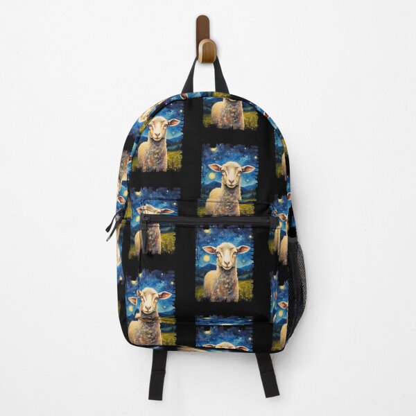 Item preview, Funny Sheep Starry Night Illustration Mom Dad Kids designed and sold by rafaeltto.