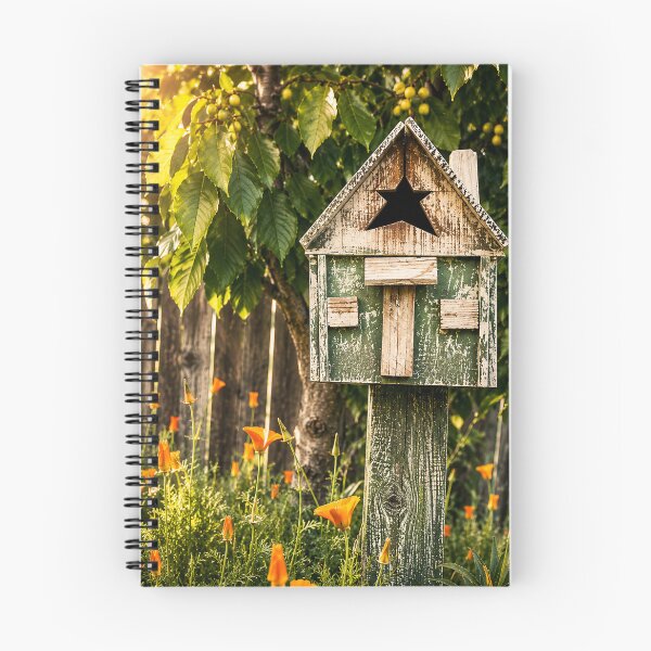 Item preview, Rustic Garden Birdhouse designed and sold by Kimberly Palmer.