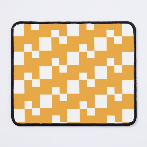 Item preview, Copy of Golden Pixel Pattern on White designed and sold by mozizy.