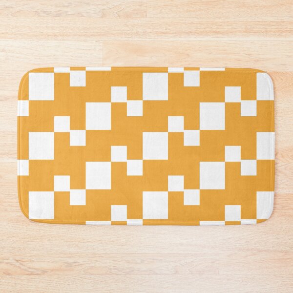 Item preview, Copy of Golden Pixel Pattern on White designed and sold by mozizy.