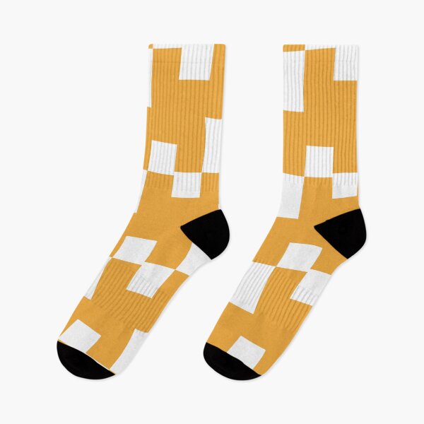 Item preview, Copy of Golden Pixel Pattern on White designed and sold by mozizy.