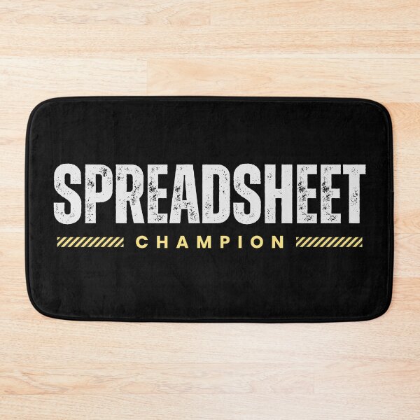 Item preview, Spreadsheet Champion Funny Excel Shirt designed and sold by ExpertSayeed.