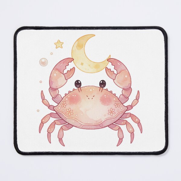 Item preview, Cancer Zodiac Sticker | Celestial Crab Astrology Art designed and sold by AillustriaAK.