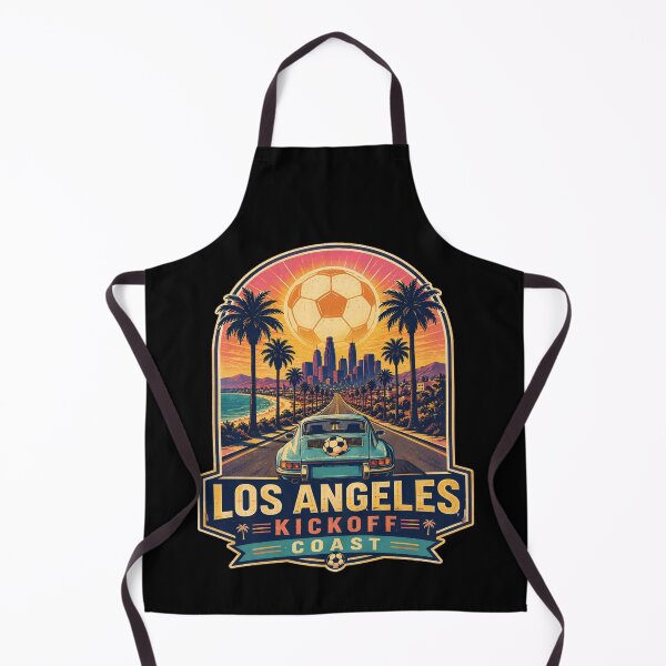 Item preview, Los Angeles Kickoff Coast Retro Soccer Travel Shirt | California Sunset Football Fan designed and sold by Globalcitytees.
