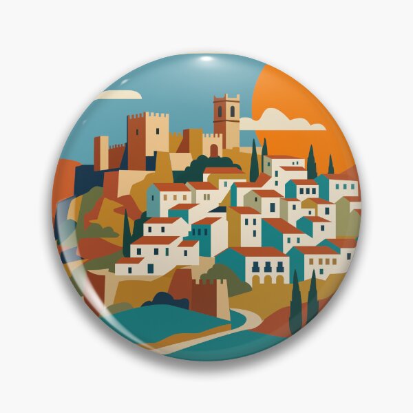 Item preview, White Village: Sunset in Andalusia | Andalusian Sunset designed and sold by Zitro Design Studio.