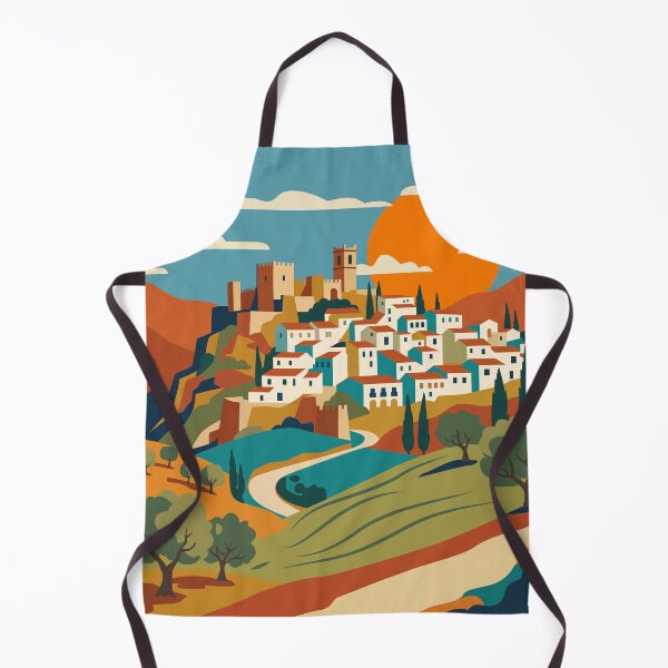 Item preview, White Village: Sunset in Andalusia | Andalusian Sunset designed and sold by Zitro Design Studio.