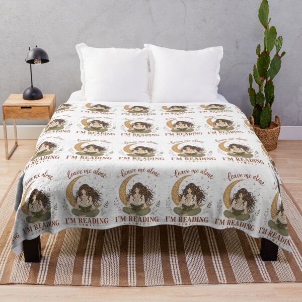 Item preview, Leave Me Alone I’m Reading Boho Introvert Reader Design designed and sold by Passionread.
