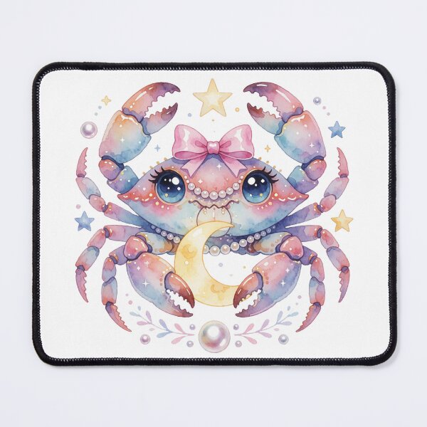 Item preview, Cancer Zodiac Sticker | Celestial Crab Astrology Art designed and sold by AillustriaAK.