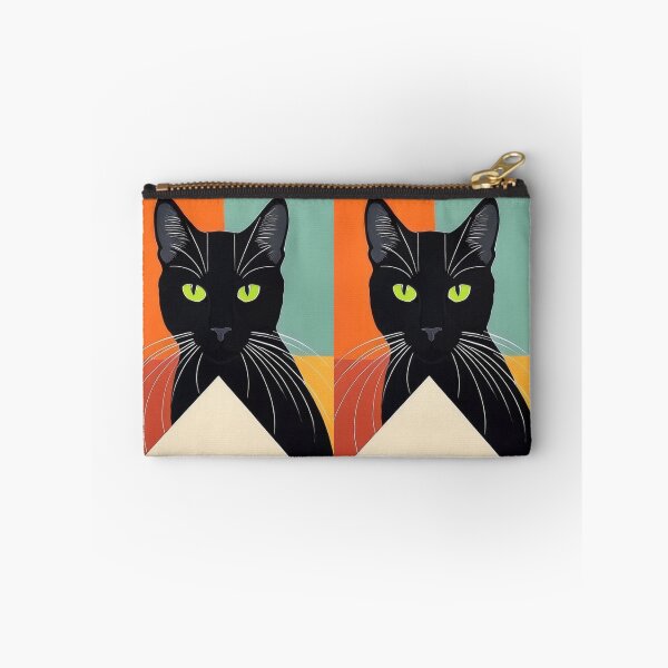 Item preview, Art - Black Cat Pop Art, Vintage and Modern 1960s Illustration designed and sold by DoodyPets.