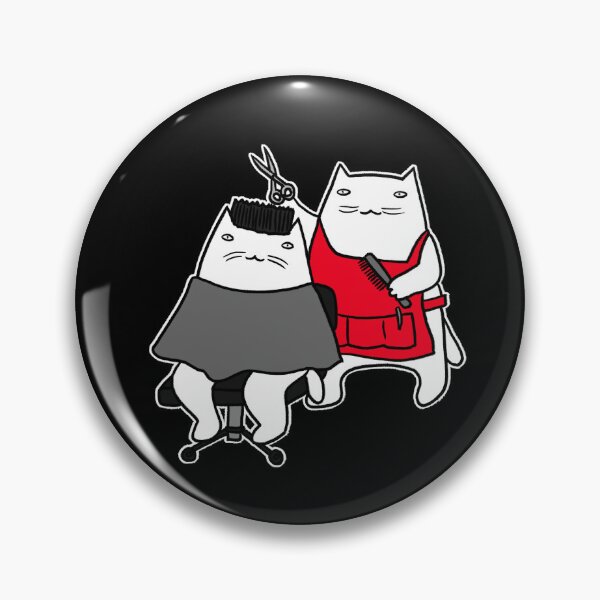 Item preview, Hairdresser cat designed and sold by eri-morie.