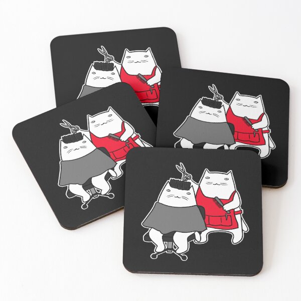 Item preview, Hairdresser cat designed and sold by eri-morie.