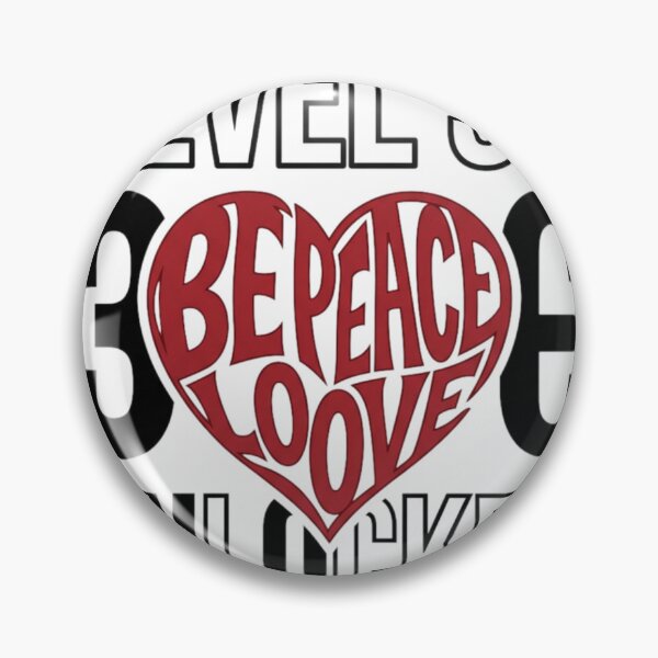 Item preview, Level 30 Unlocked Heart Peace Love designed and sold by Ahmedsyde.