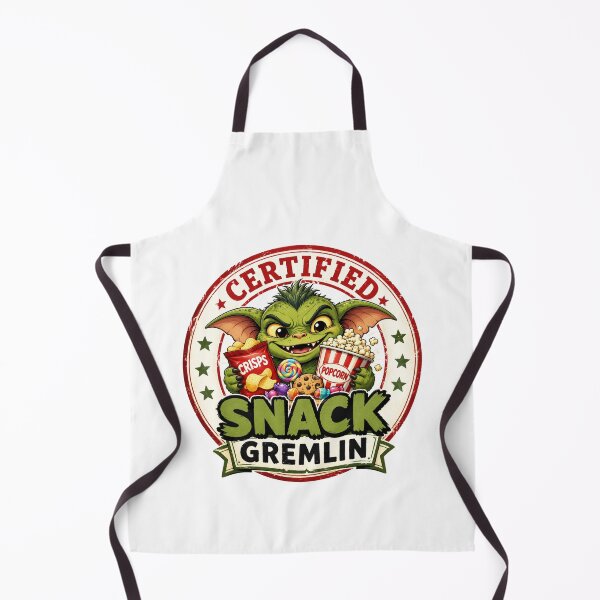 Item preview, Certified Snack Gremlin - Cute Snack Monster Badge designed and sold by Louis Calveri™.