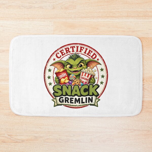 Item preview, Certified Snack Gremlin - Cute Snack Monster Badge designed and sold by Louis Calveri™.