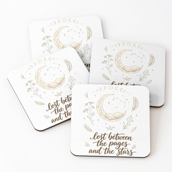 Item preview, Lost Between the Pages and the Stars Celestial Book Lover Design designed and sold by Passionread.