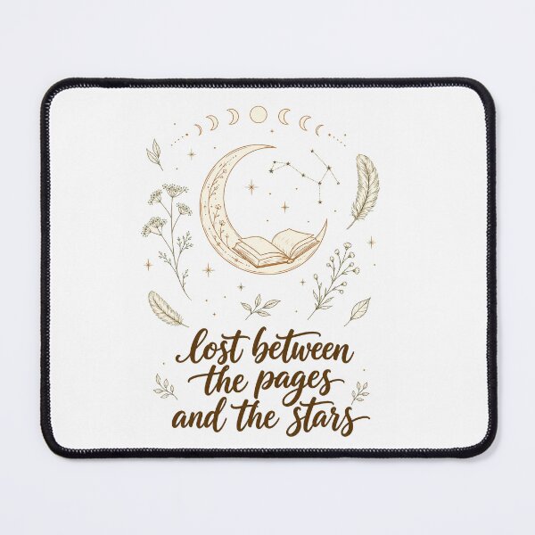 Item preview, Lost Between the Pages and the Stars Celestial Book Lover Design designed and sold by Passionread.