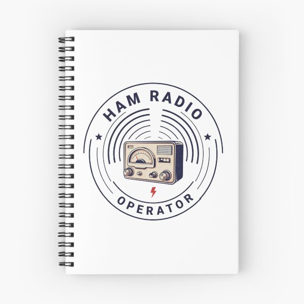 Item preview, Ham Radio - Vintage HAM Radio Operator Badge designed and sold by ArcticFoxStudio.