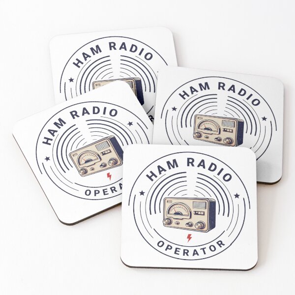 Item preview, Radioaficionado - Insignia de radioaficionado vintage designed and sold by ArcticFoxStudio.