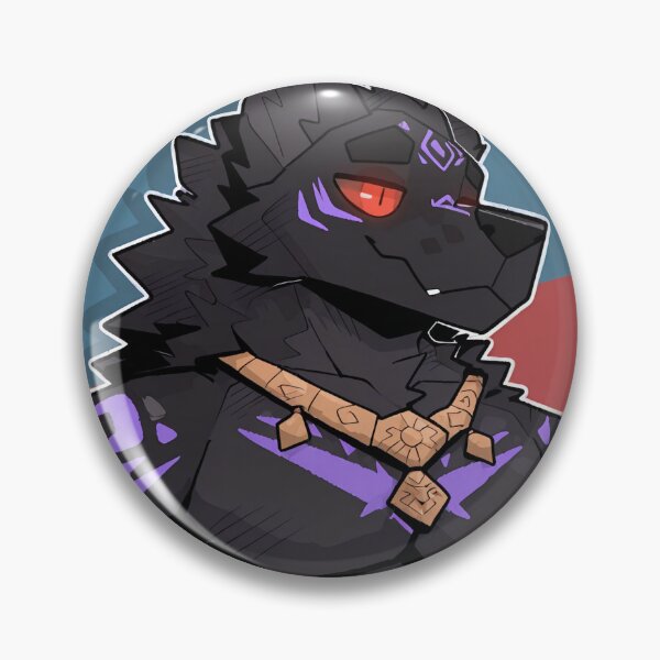 Item preview, Fierce Anthro Black Wolf Tribal Warrior designed and sold by KaMow.