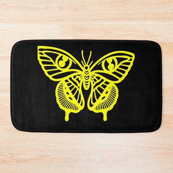Item preview, Cyber Aesthetic Neon Yellow Mystic Moth designed and sold by Ideniquo.