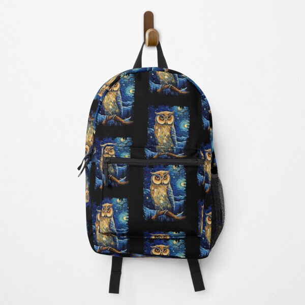 Item preview, Funny Owl Starry Night Illustration Mom Dad Kids designed and sold by rafaeltto.