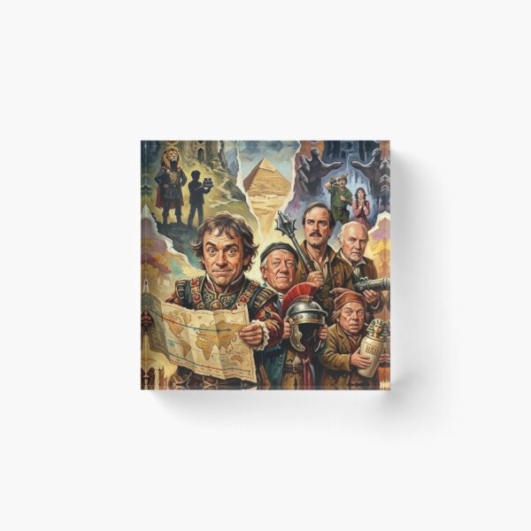 Item preview, The Most Reckless Robbers in History. – Time Bandits Fine Art Print designed and sold by Art's Diner.