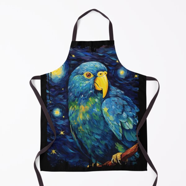 Item preview, Funny Pionus Bird Starry Night Illustration Mom Dad Kids designed and sold by rafaeltto.