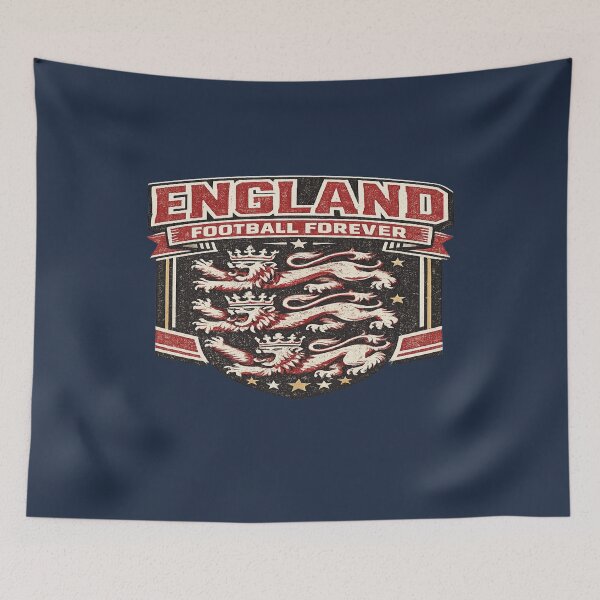 Item preview, England Football Forever Vintage Three Lions T-Shirt designed and sold by ArthUpscale.
