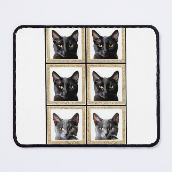 Item preview, Art - Black Cat Portraits, Humorous Pop Art Gallery designed and sold by DoodyPets.