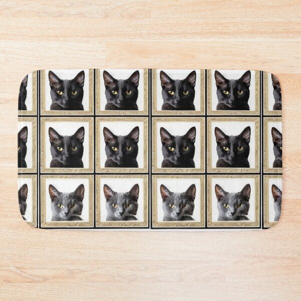 Item preview, Art - Black Cat Portraits, Humorous Pop Art Gallery designed and sold by DoodyPets.