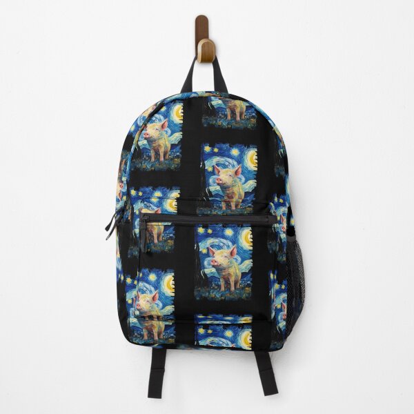 Item preview, Funny Pig Starry Night Illustration Mom Dad Kids designed and sold by rafaeltto.