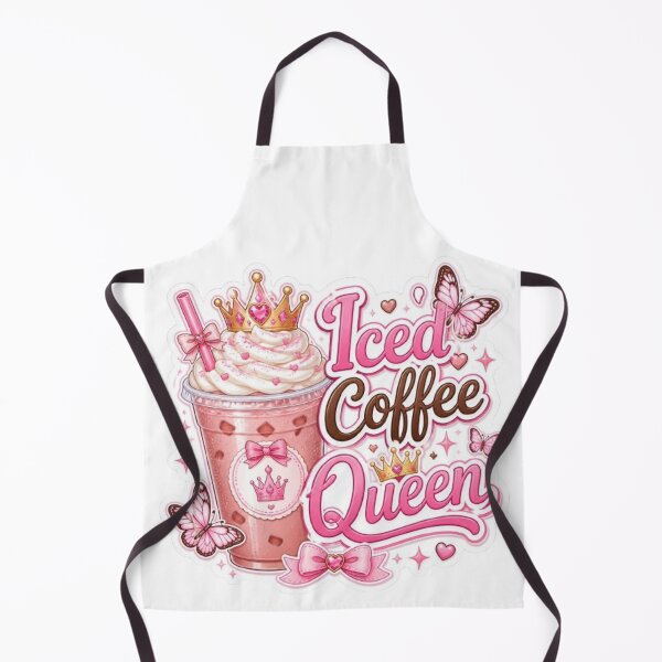 Item preview, Iced Coffee Queen Coquette Sticker designed and sold by Stylestickers55.