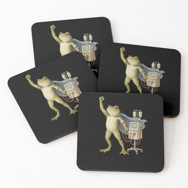 Item preview, We Dialyze At Dawn Funny Dialysis Nurse Frog Humor designed and sold by BHMARTS.