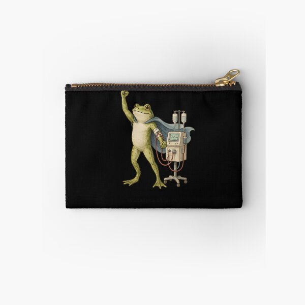 Item preview, We Dialyze At Dawn Funny Dialysis Nurse Frog Humor designed and sold by BHMARTS.