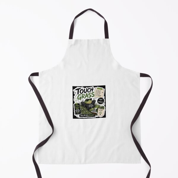 Item preview, Touch Grass | Funny Gen Z Frog Meme Sticker designed and sold by Ananyamalik12.