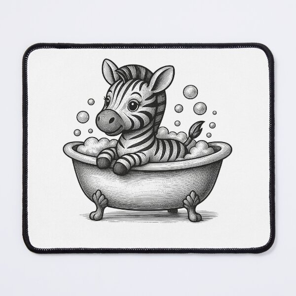 Item preview, Washing Zebra designed and sold by HappyDoodle11.
