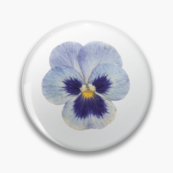 Item preview, Hurried Pansy Sticker — Pastel Floral Illustration designed and sold by PenseeVagabonde.