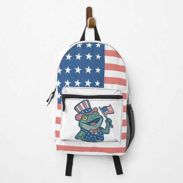 Item preview, Patriotic American Frog designed and sold by IvysCreativityHouse.