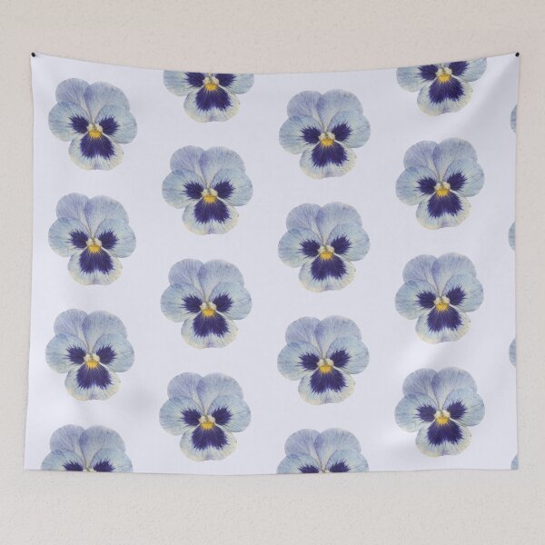 Item preview, Hurried Pansy Sticker — Pastel Floral Illustration designed and sold by PenseeVagabonde.