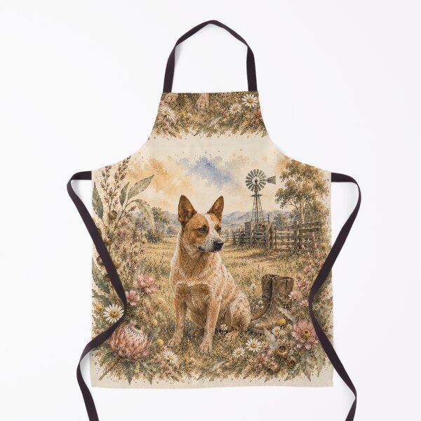 Item preview, Australian Red Heeler dog designed and sold by bushblooms.