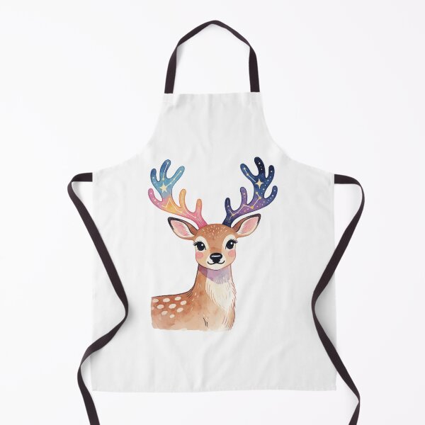 Item preview, Sagittarius Zodiac Sticker | Celestial Deer Astrology Art designed and sold by AillustriaAK.