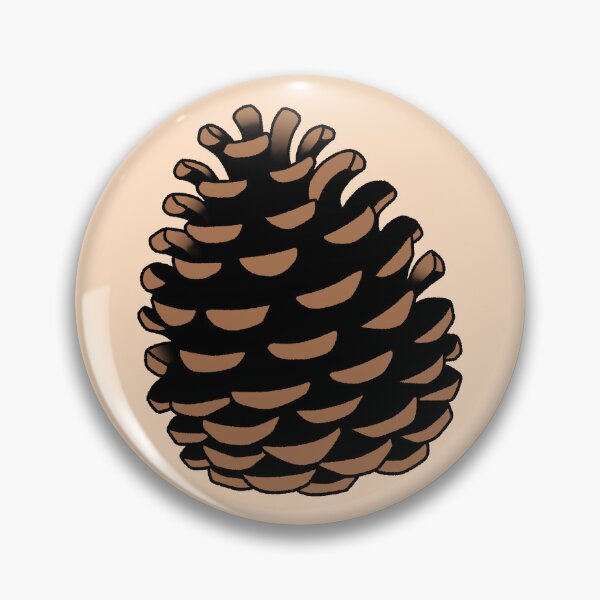 Item preview, Detailed Brown Pine Cone Illustration designed and sold by ubborn.