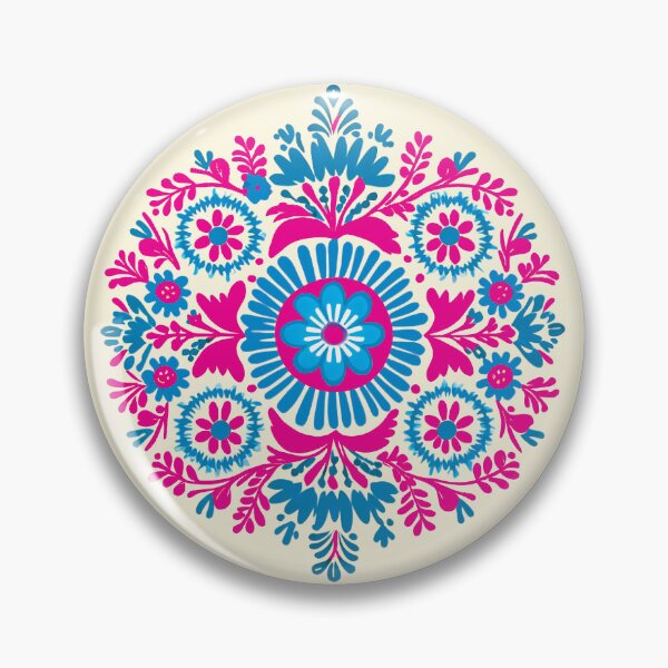 Item preview, Folk Mandala designed and sold by CharlottePlaceArt.