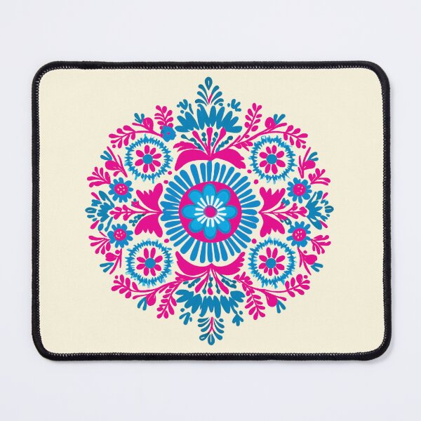 Item preview, Folk Mandala designed and sold by CharlottePlaceArt.